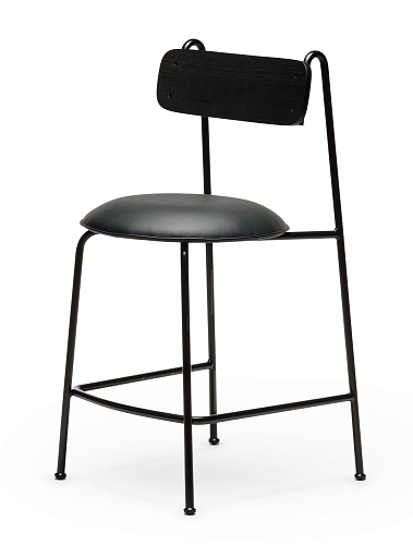 Sgabello da Bar Lena SG-65 Nero