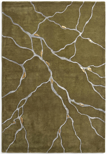 Tappeto Vein Marble Olive