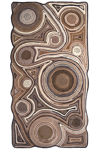 Tappeto Sushi Marrone