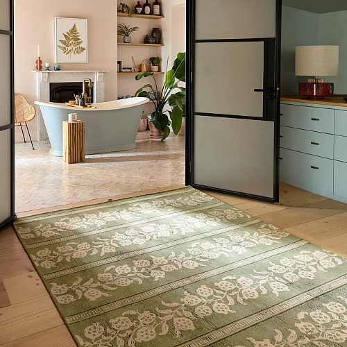 Anaar Forest Green Tappeto