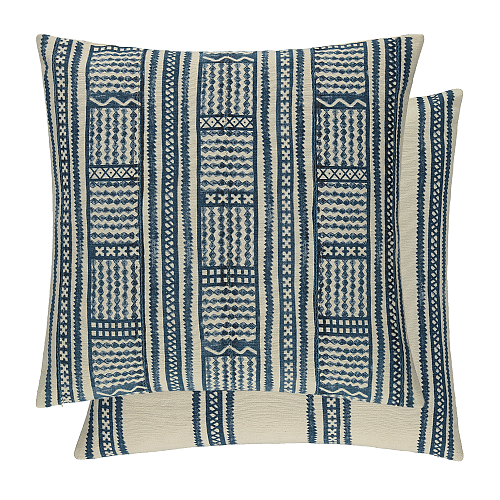 Cuscino Kuba Indigo 60 × 60