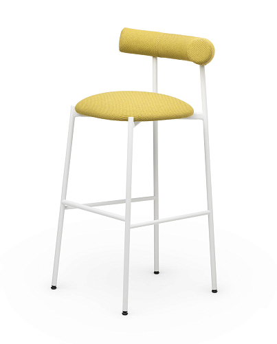 Sgabello da Bar Pampa SG-80 Giallo
