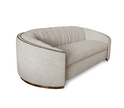 Divano Curvo Premium Comfort Beige