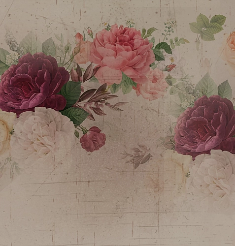Carta da parati Flower Bomb