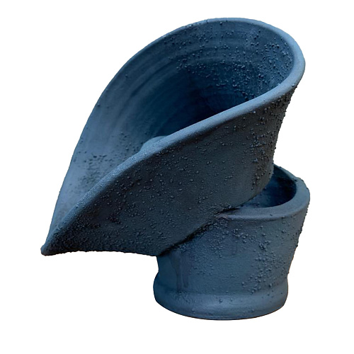Vaso Blu Navy Fatto a Mano