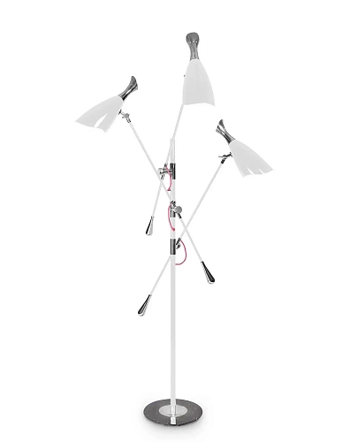 Lampada da Terra Duke Grigia