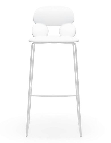 Sgabello da Bar Nube SL SG-80 Bianco