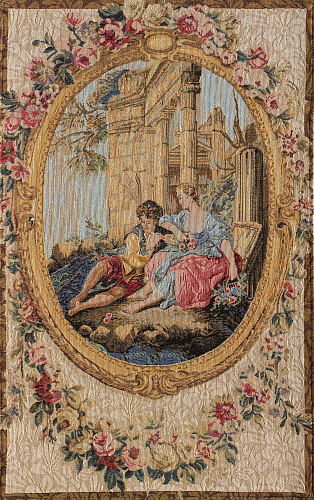 Arazzo Serenata in Stile François Boucher