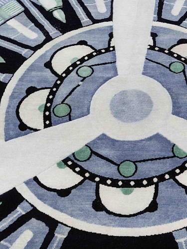 Tappeto Rotondo Rotor