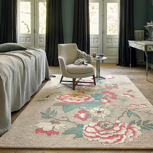 Tappeto Peonia Corallo 37902