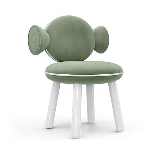 Sedia Per Bambini Lollipop Green Puff
