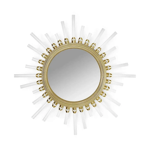 Specchio XL con Luce da Parete Regale