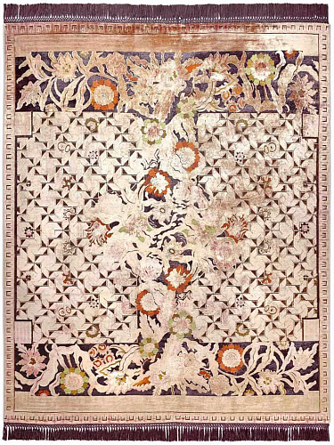 Tappeto Tessuto Floral Versus
