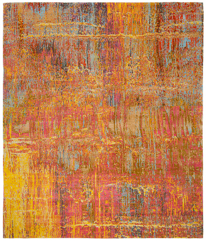 Tappeto Artwork 17 Multicolore Rosa