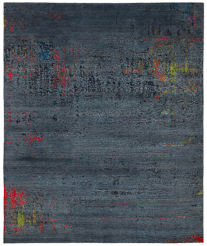 Tappeto Artwork 9 Multicolore Rosso