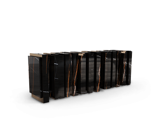 Credenza Nera Vortex