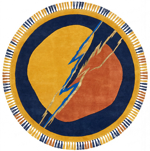 Tappeto Lightning Crest Gold