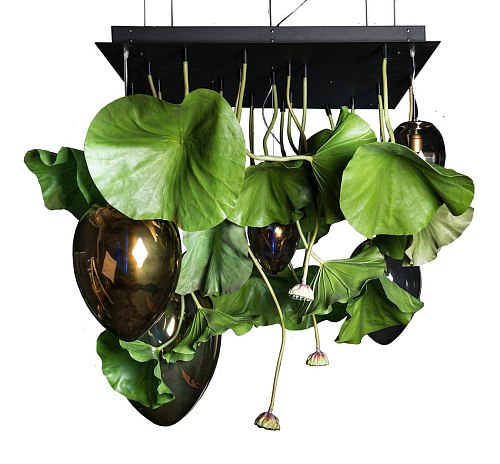 Lampadario Lotus Crystal