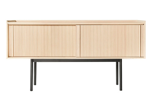 Credenza Alta 2 Ante Naturale Sipario