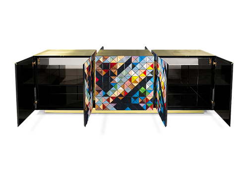 Credenza Luxe Multicolore Mosaic