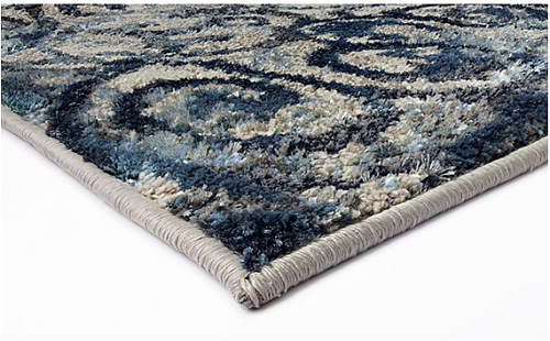 Tappeto Antico Beige/Blu