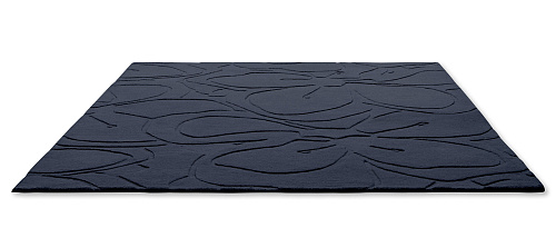 Tappeto Romantic Magnolia Blu Scuro