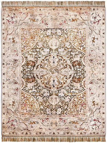 Tappeto Lusso Oro Annodato