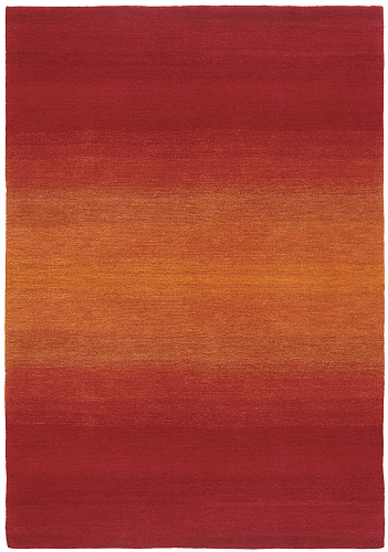Tappeto Double Flow Rosso