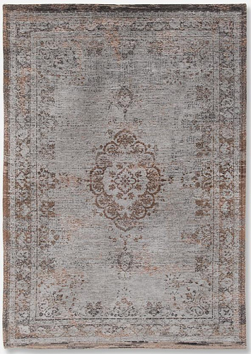 Tappeto Stile Vintage Grigio Ebano 8257