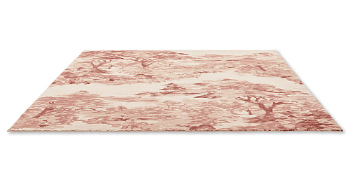 Tappeto Landscape Toile Rosa Chiaro