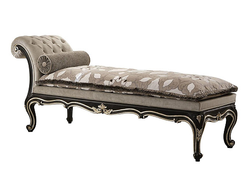 Chaise Longue Foglia Argento