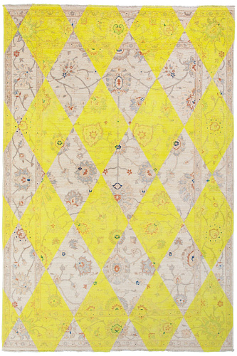 Tappeto Double Layer Giallo