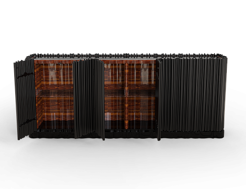 Credenza Premium Nera Harmony