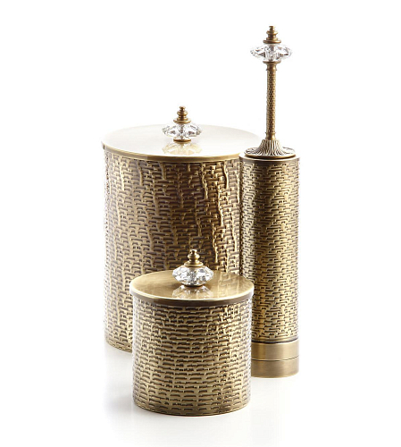Portagioie in Ottone Python con Swarovski