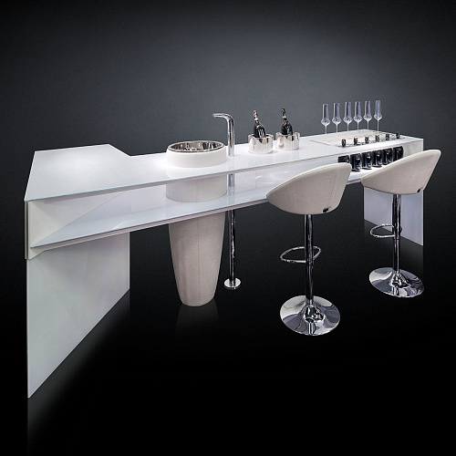 Bancone Bar Essential Bianco