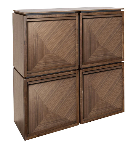 Credenza modulare quadrata Mesh