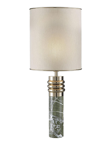 Lampada da Tavolo in Marmo Verde Alpi