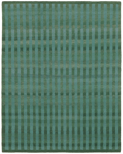 Tappeto Gama Vertical Stripes Verde
