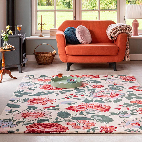 Tappeto Wendling Floreale Papavero Rosso