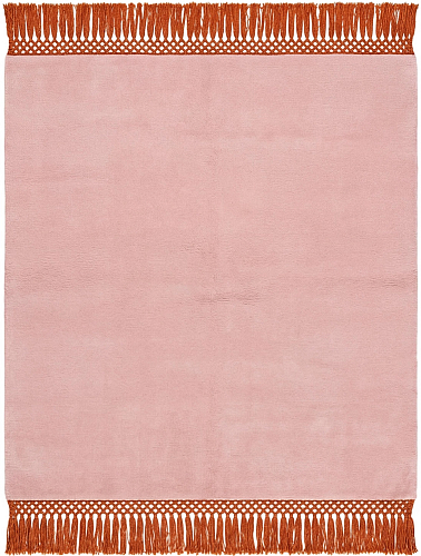 Tappeto Minimal Fringe Blush