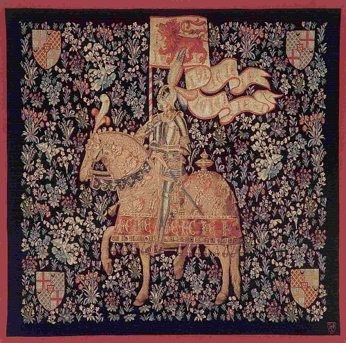 Arazzo Il Cavaliere Quadrato