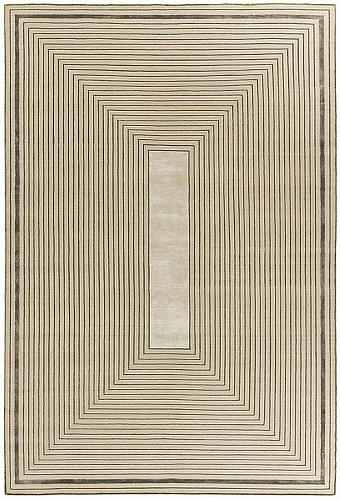 Tappeto Beige Cornice