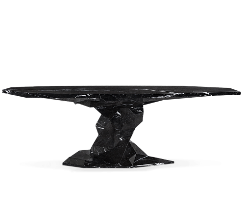 Tavolo da Pranzo Luxe in Marmo Bonsai
