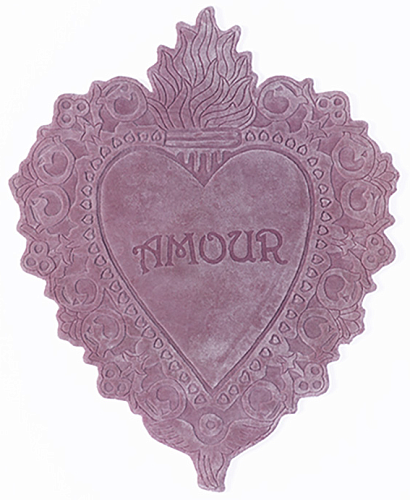 Tappeto Devotion Viola Chiaro