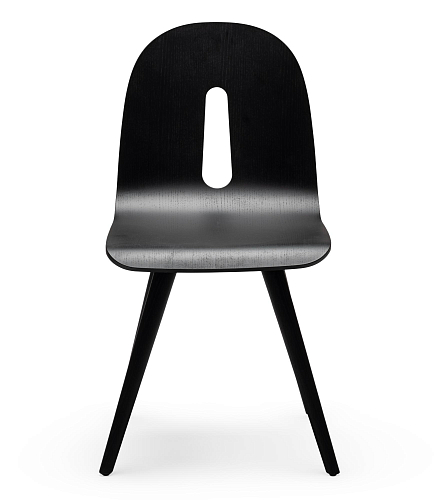 Sedia Gotham Woody S in Frassino Nero
