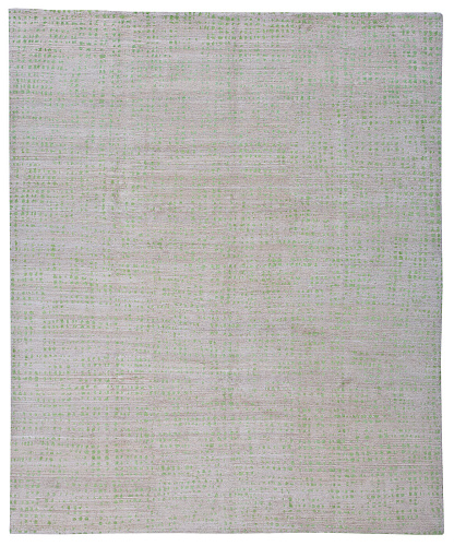 Tappeto Mauro Netzwerk Verde Grigio