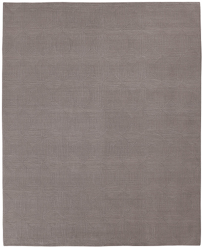 Tappeto Deep Square Grigio