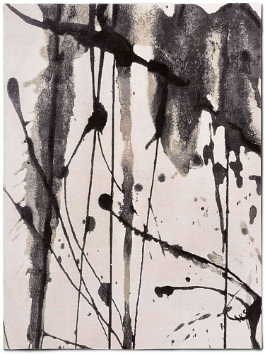 Tappeto Bianco e Nero Lux 1