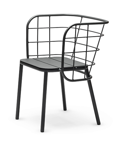 Sedia da Esterno Jujube SP Nera