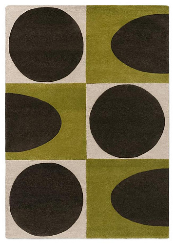 Spot Square Walnut/Lichen Tappeto
